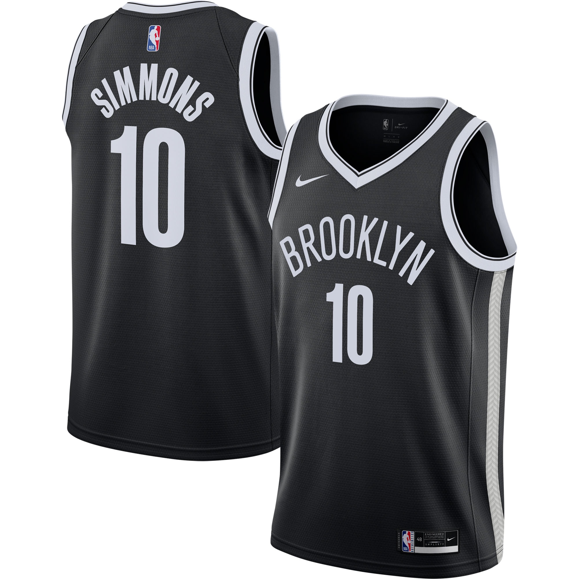 Ben Simmons Brooklyn Nets 2021/22 Swingman Jersey – Icon Edition – Black