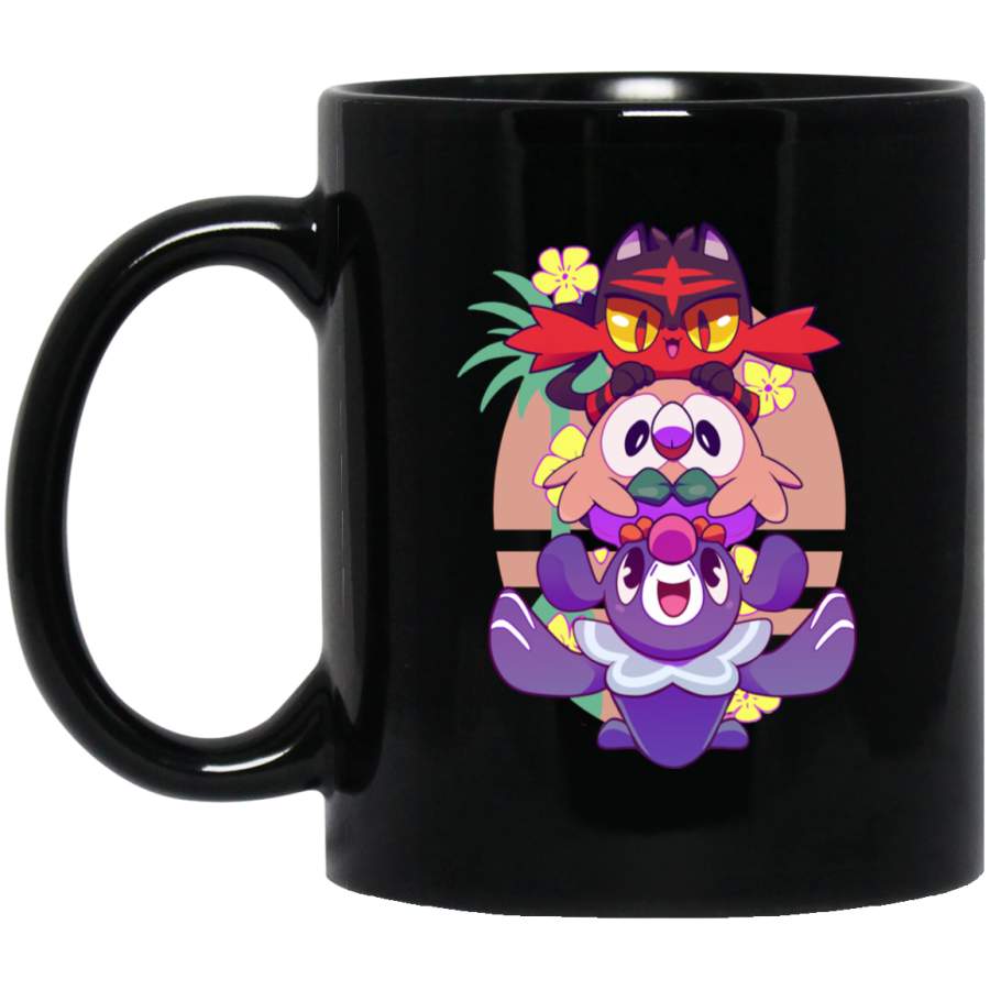 Alola Design Vintage Funny Mug Black Mug