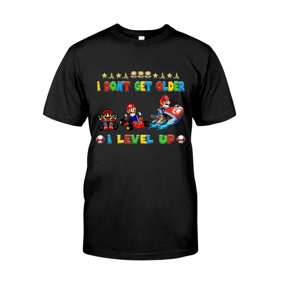 All Over Printed Mario Kart – Level Up Hpt Ll Shirts Ver2