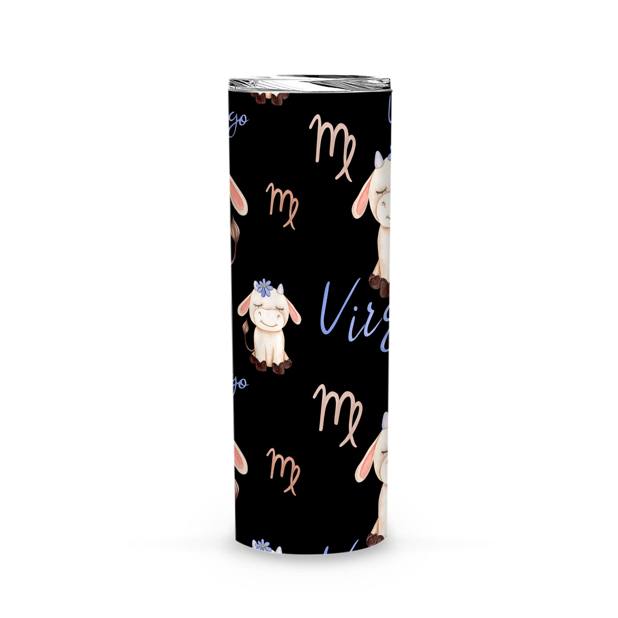 Virgo Zodiac Women Men Gift – Cute Animal Art – Tumbler