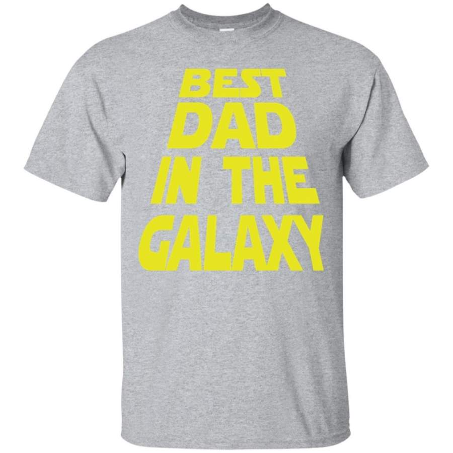 AGR Men’s Best Dad in the Galaxy Tshirt