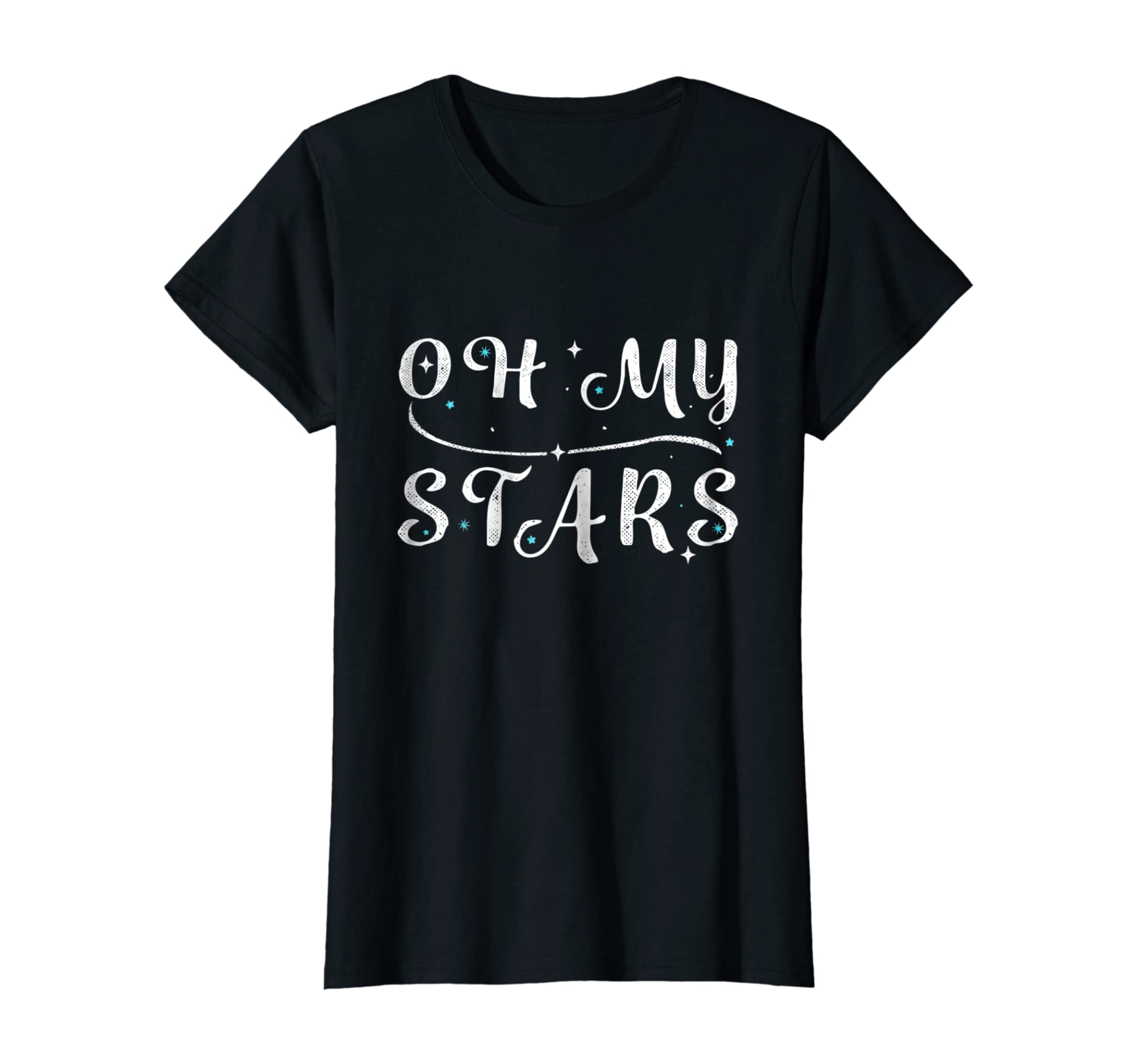 Womens Oh My Stars T-Shirt Independence Day Patriotic Gift Shirt