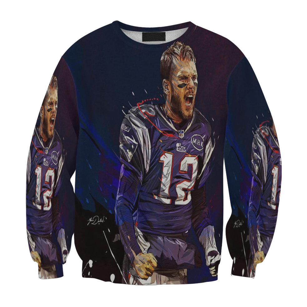 New England Patriots Tom Brady4 Gift For Fan 3D Full Printing Sweatshirt