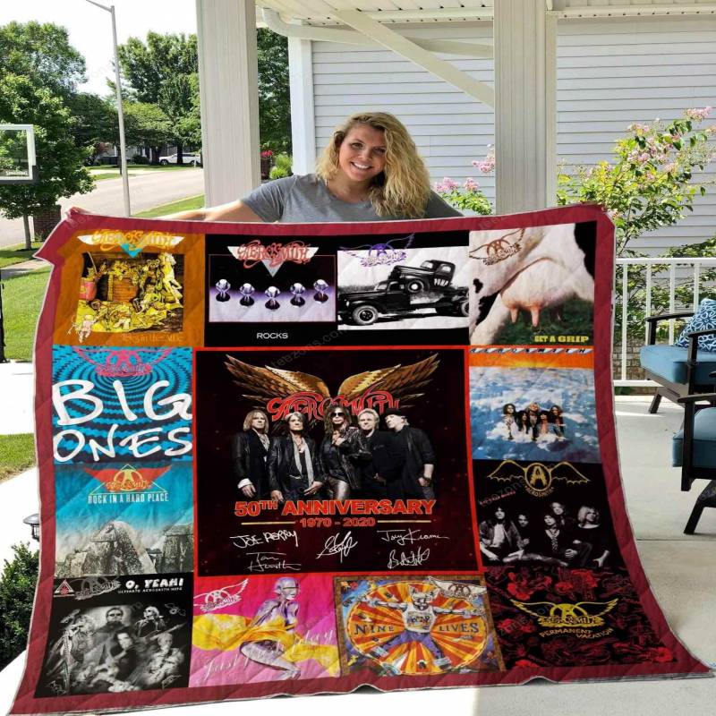 50 Years Of Aerosmith Blanket TH0507 Quilt