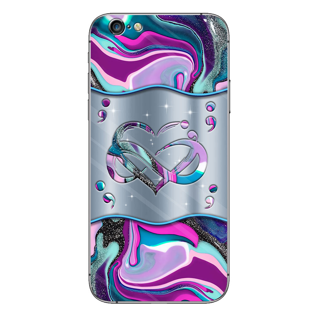 Choose To Keep Going – Suicide Prevention Personalized Phone Case