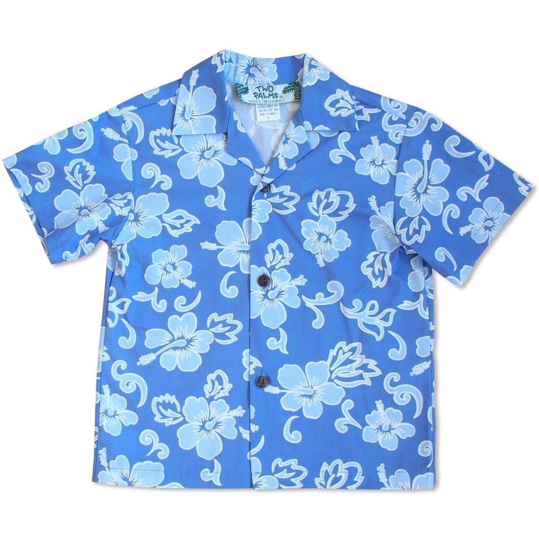 Kailua Blue Hawaii Boy Shirt Ha38627