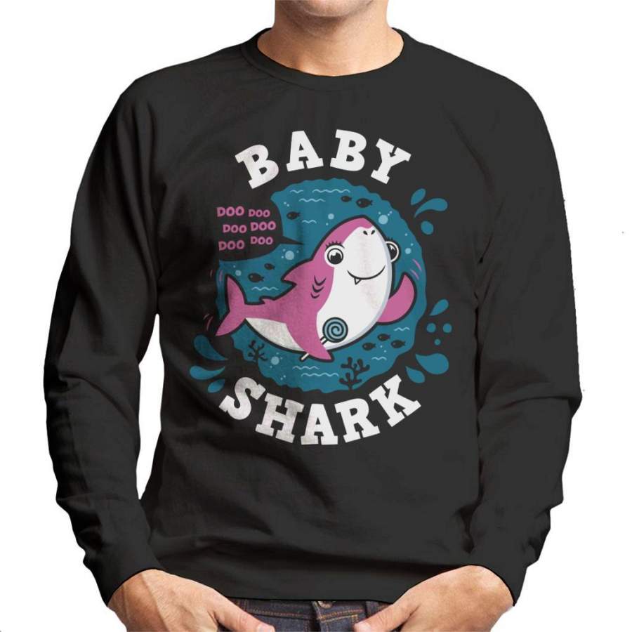 Baby Shark Family Girl Men’s Sweatshirt