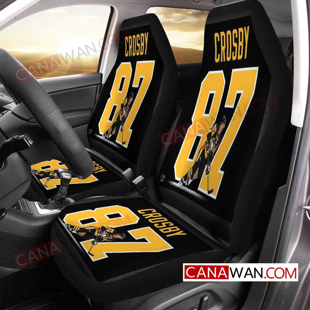 Pittsburgh Penguins Style020 3D Customized Personalized Car Seat Cover