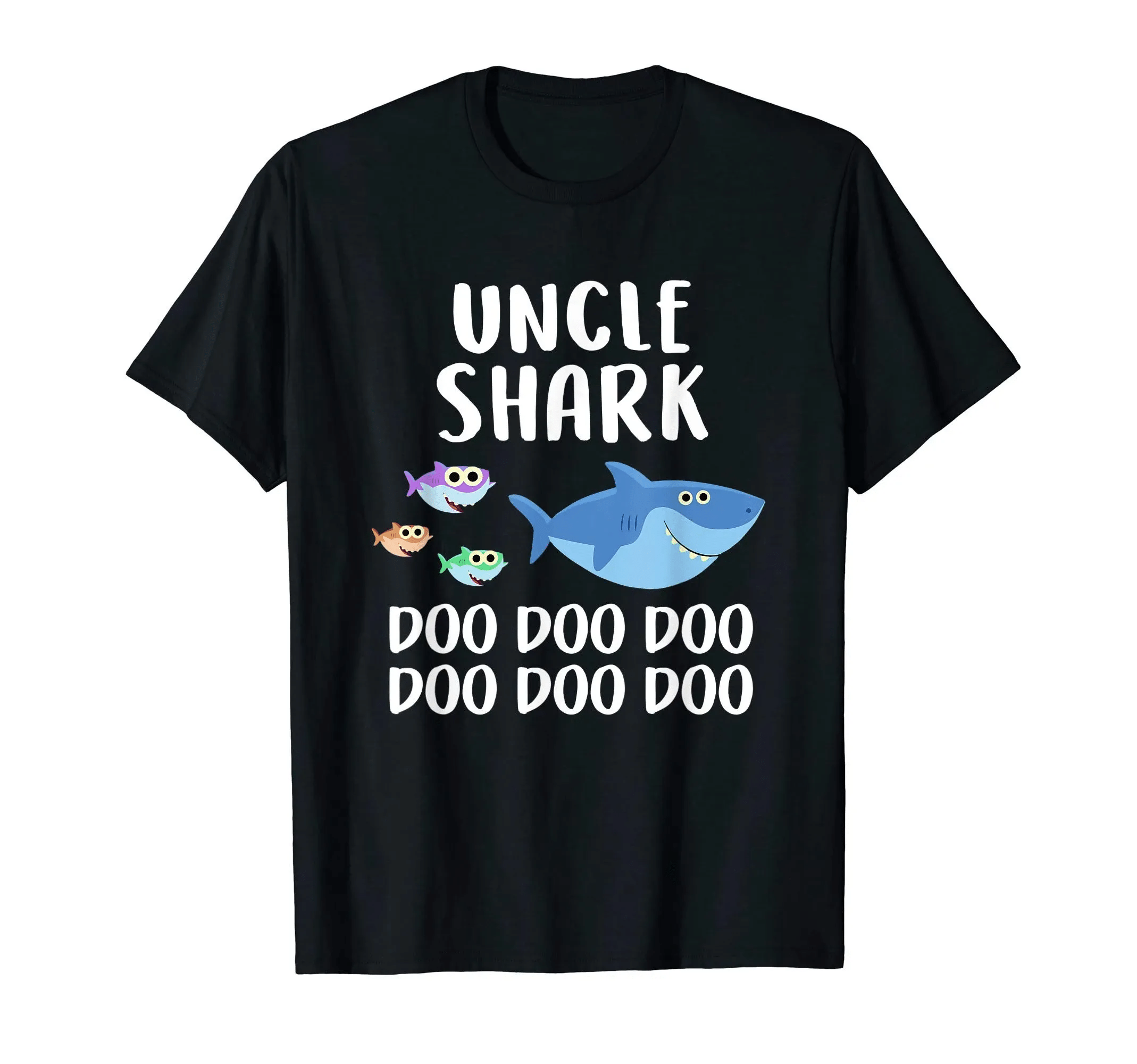 Uncle Shark Tshirt Doo Doo Funny Baby Mommy Kids Shirt