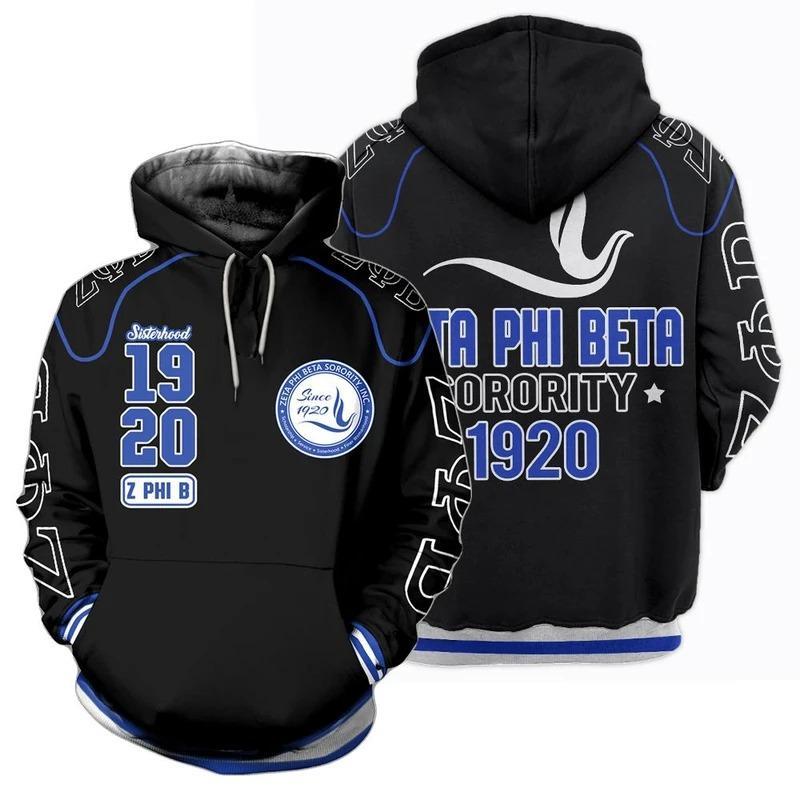 Wonderprint Hoodie – Z Phi B 1920 Zeta Phi Beta Hoodie