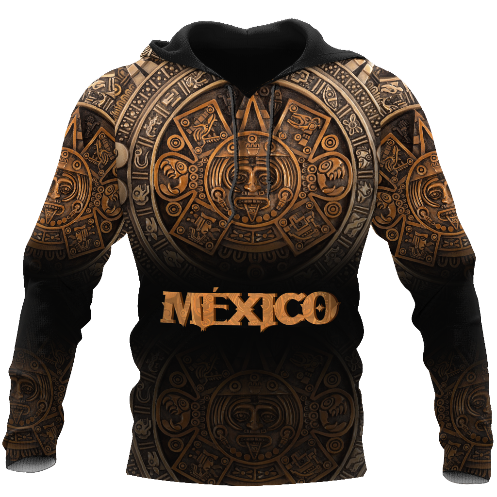 Aztec Mexico Hoodie Personalized 3D All Over Printed Shirts VP06032101