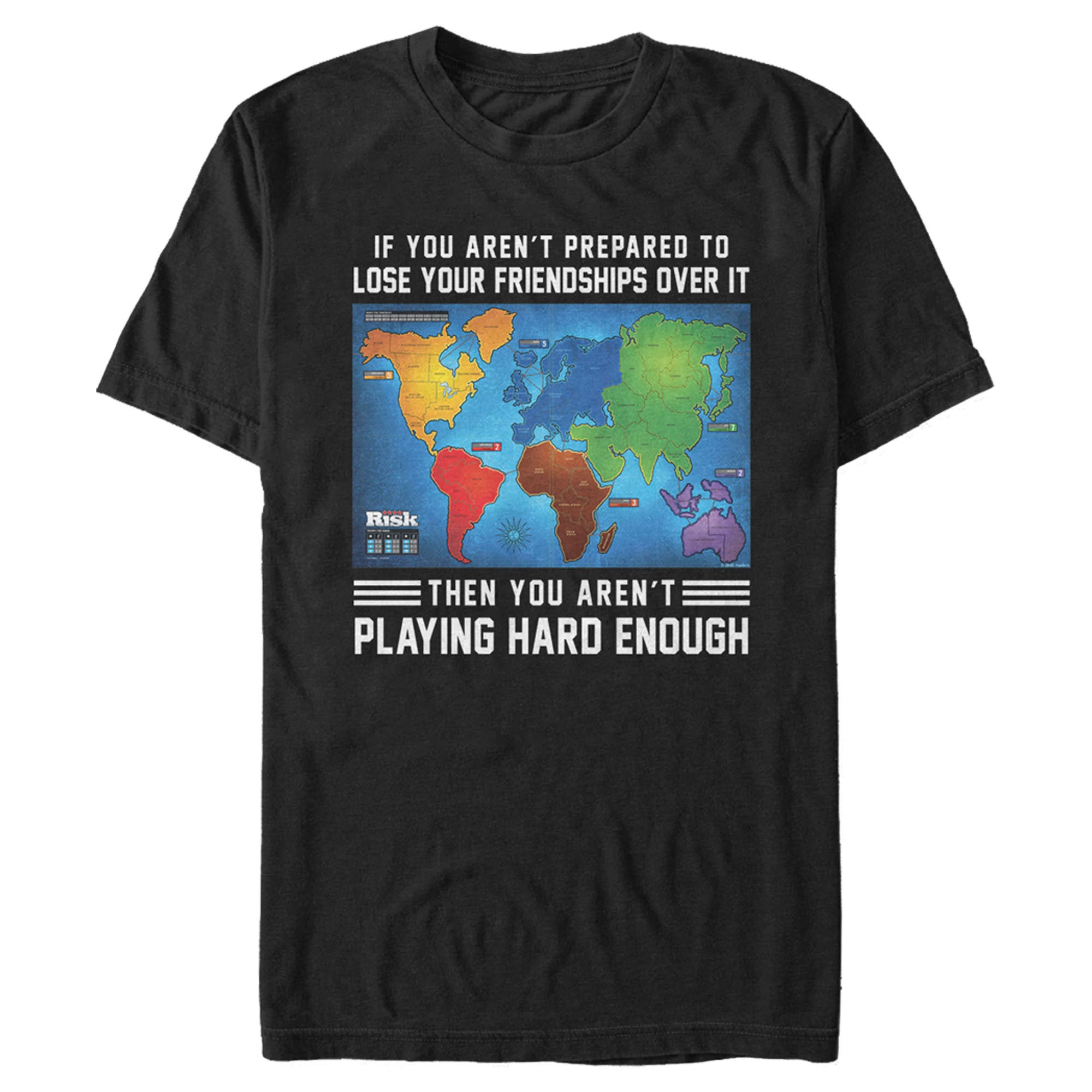 Risk Men’S Losing Friendship Meme  T-Shirt