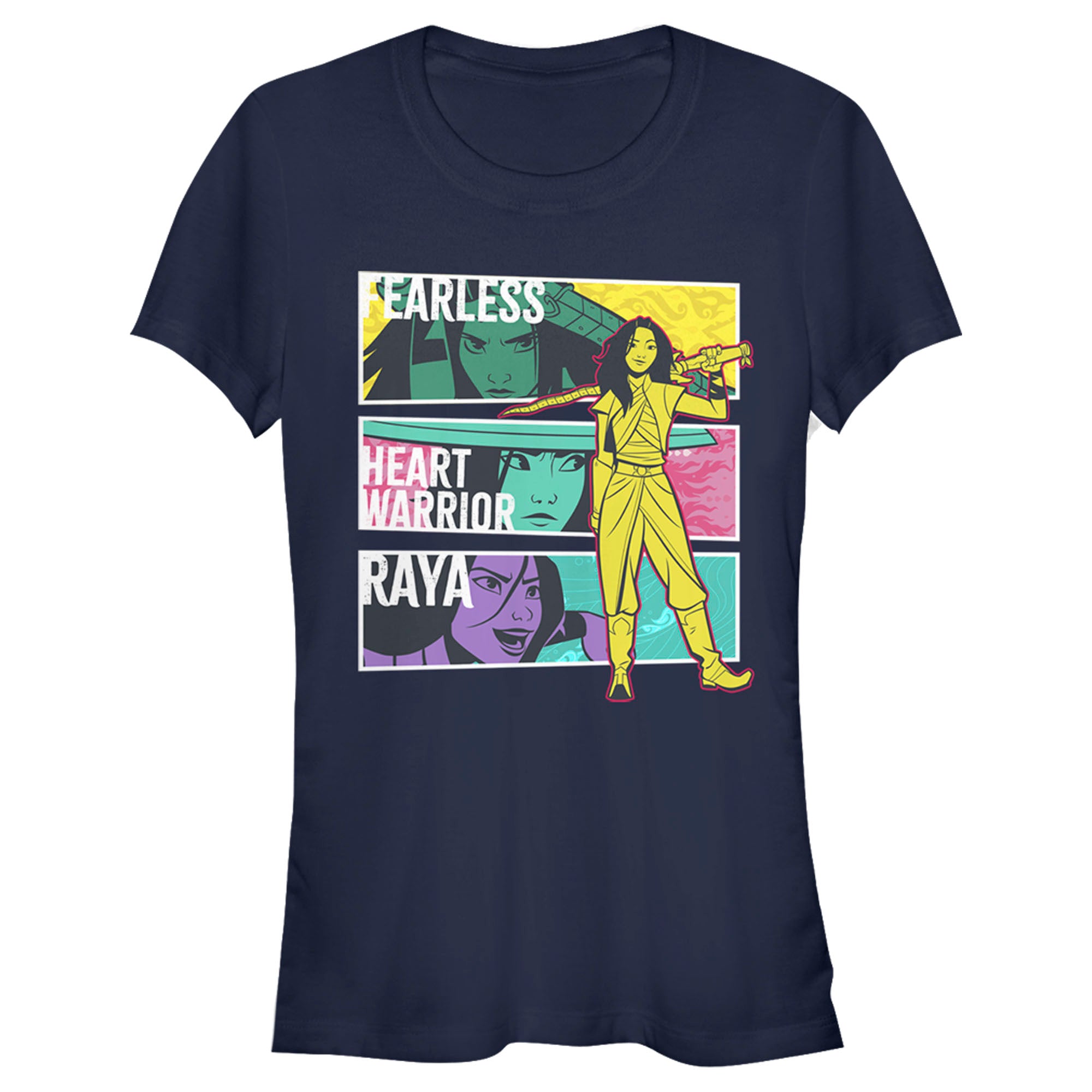 Raya And The Last Dragon Junior’S Fearless Heart Warrior Raya  T-Shirt