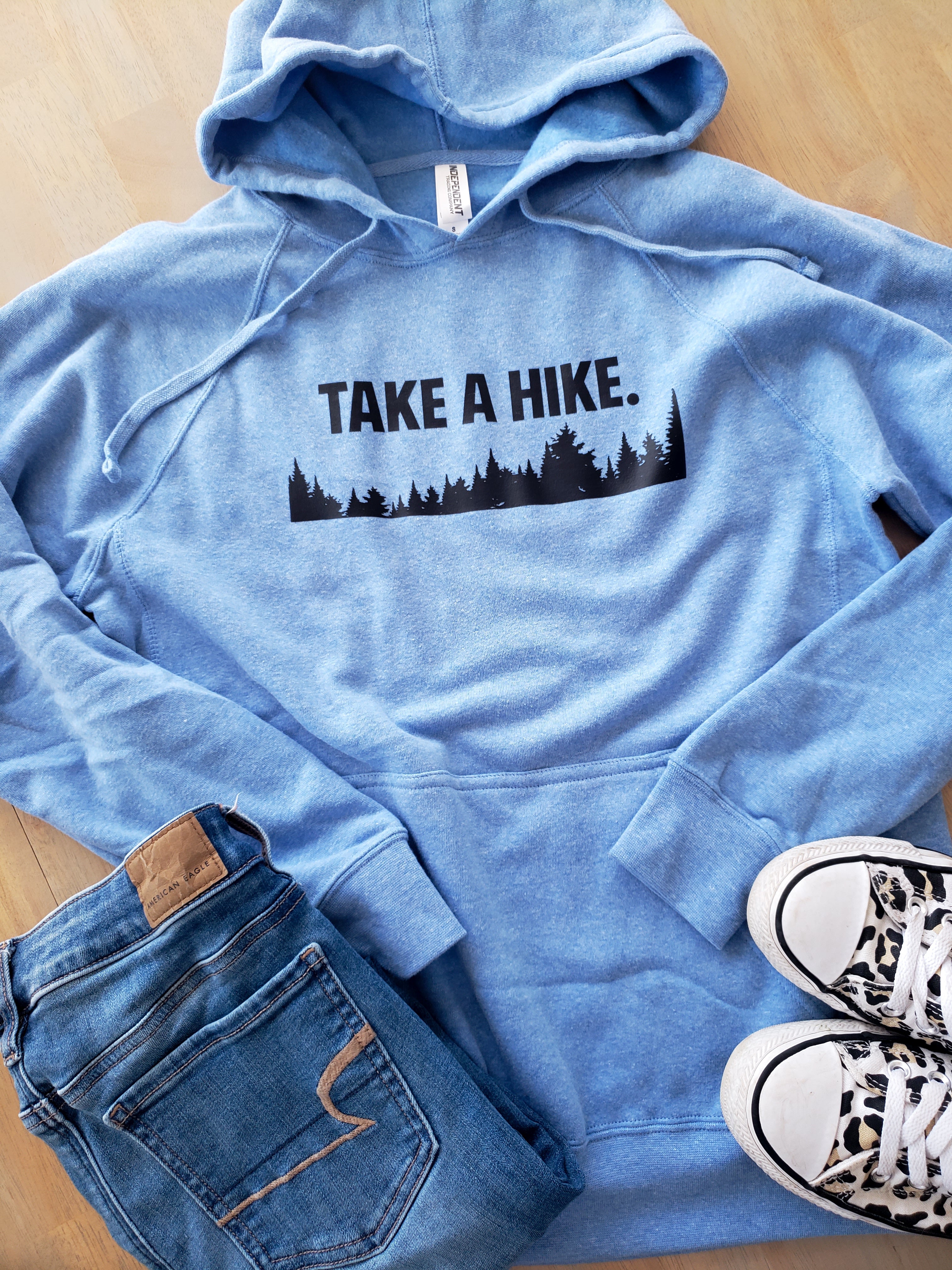 Take A Hike Adult Hoodie