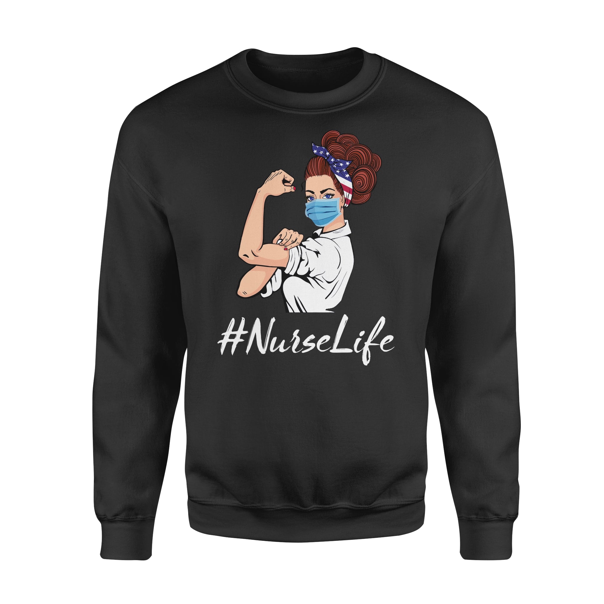 American Nurse Life – Standard Crew Neck Sweatshirt