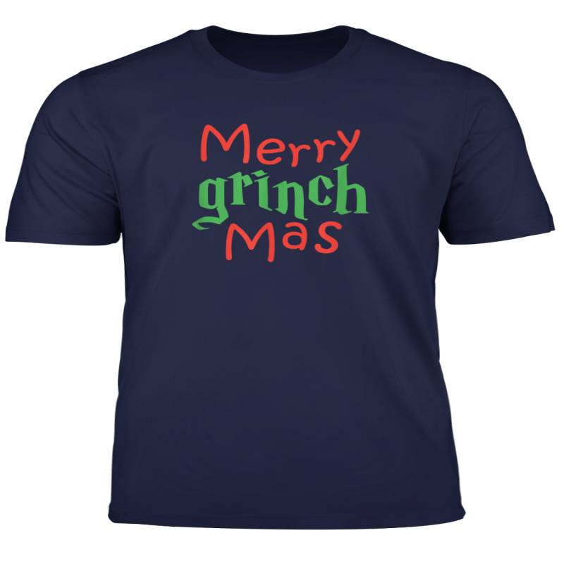 Christmas Funny Gift Party Merry Grinch Mas Aesthetic T Shirt