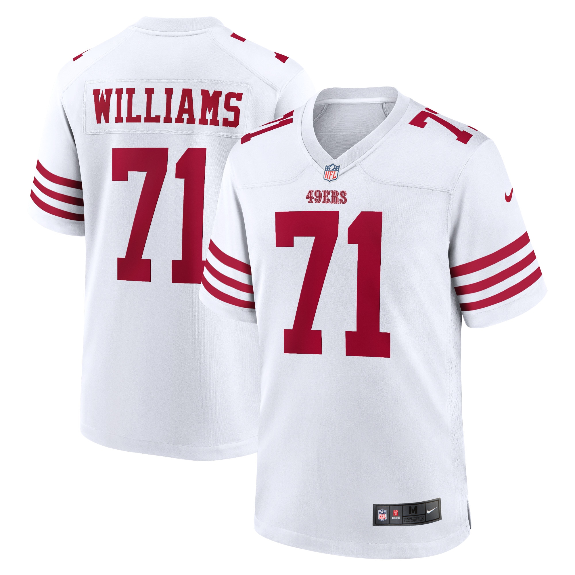 Trent Williams San Francisco 49ers Player Game Jersey – White