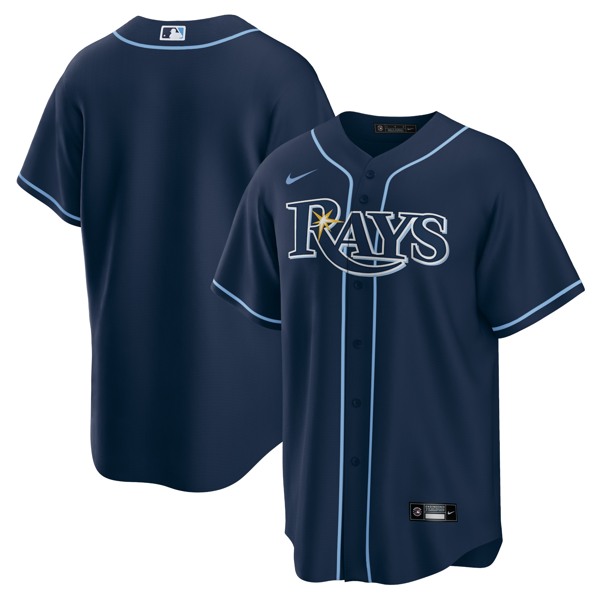 Tampa Bay Rays Alternate Replica Team Jersey – Navy