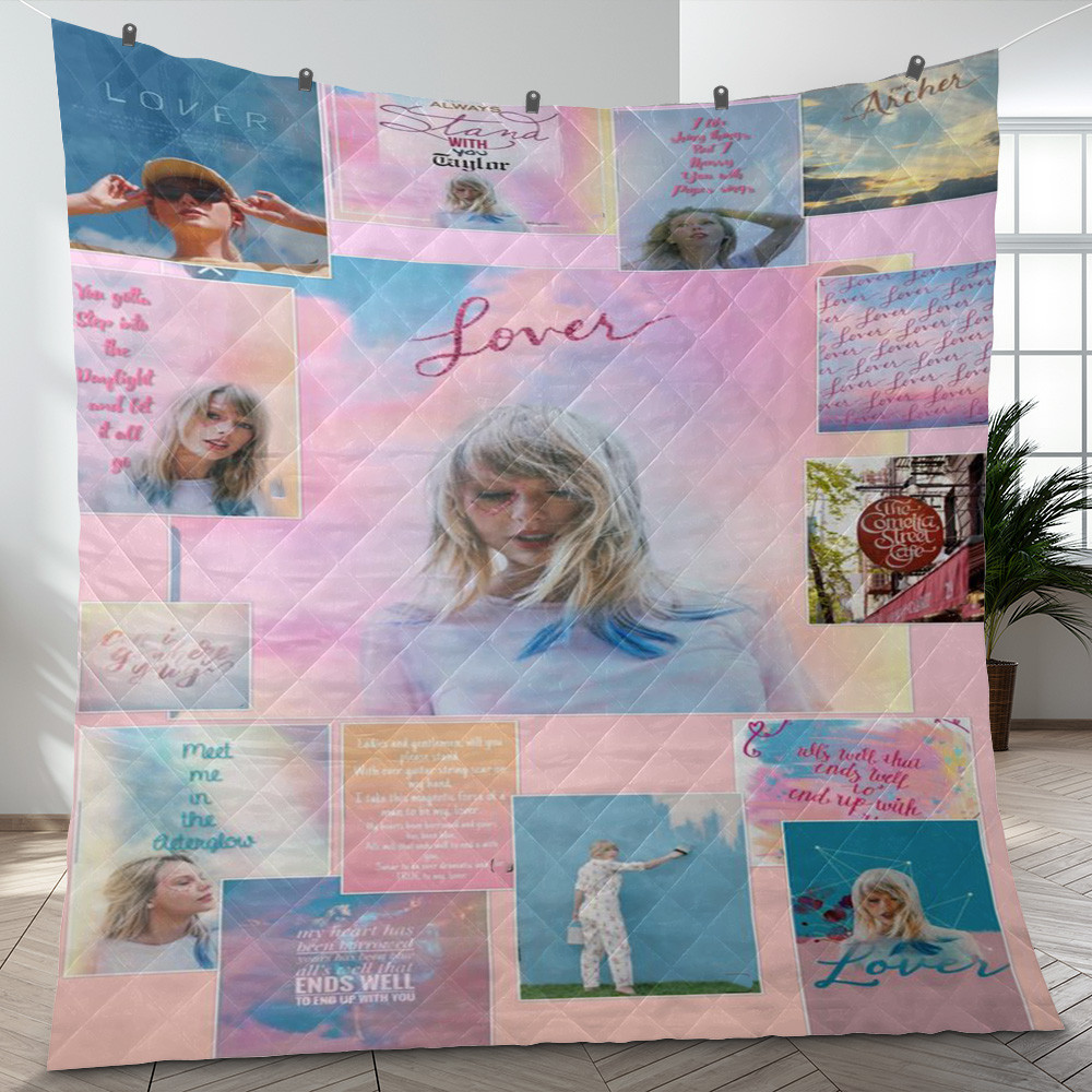 Taylor Swift Fan Gift, Taylor Swift Lover Album Quilt Blanket