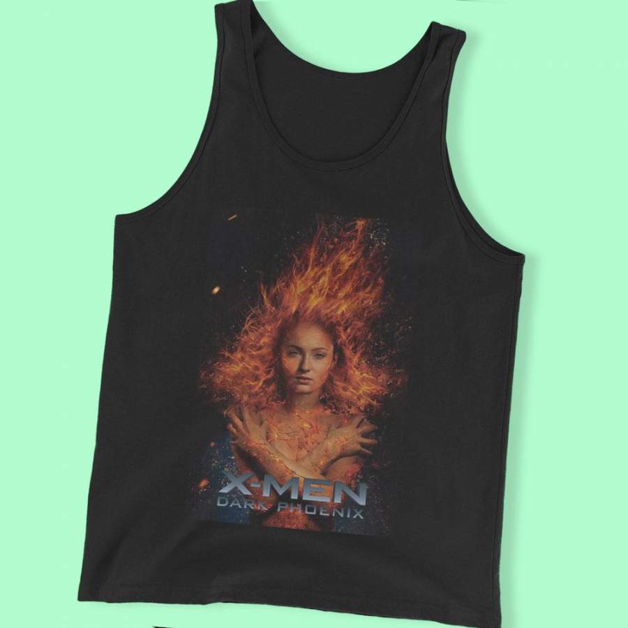 X Men Dark Phoenix Poster Men’S Tank Top