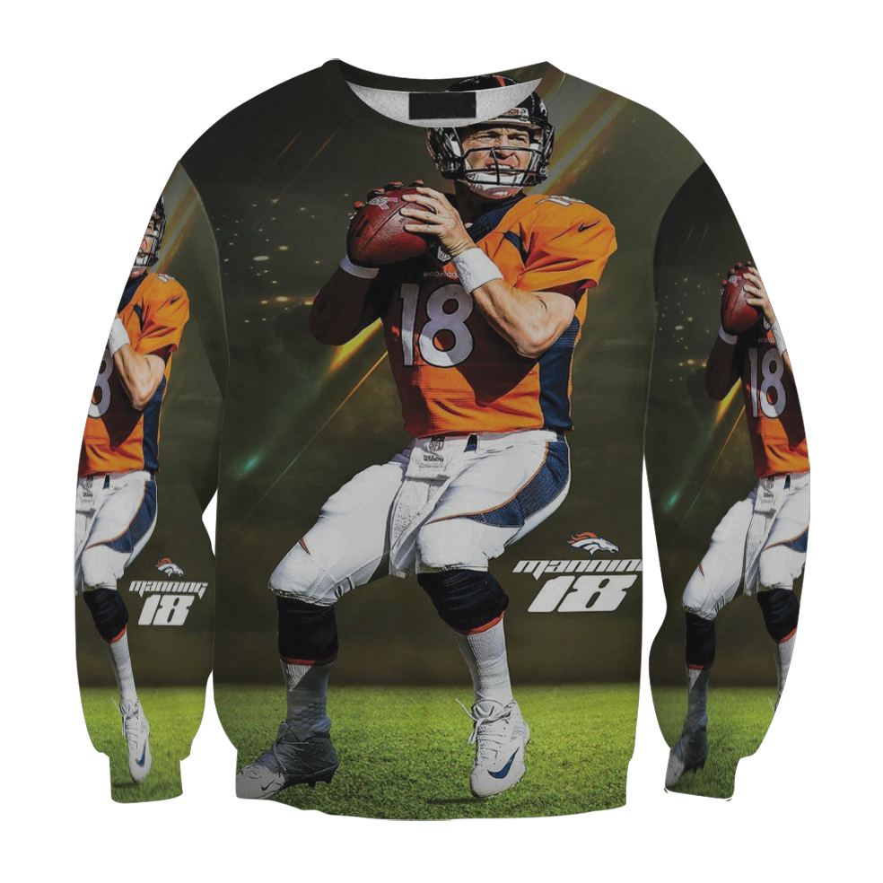 Denver Broncos Peyton Manning1 Gift For Fan 3D Full Printing Sweatshirt