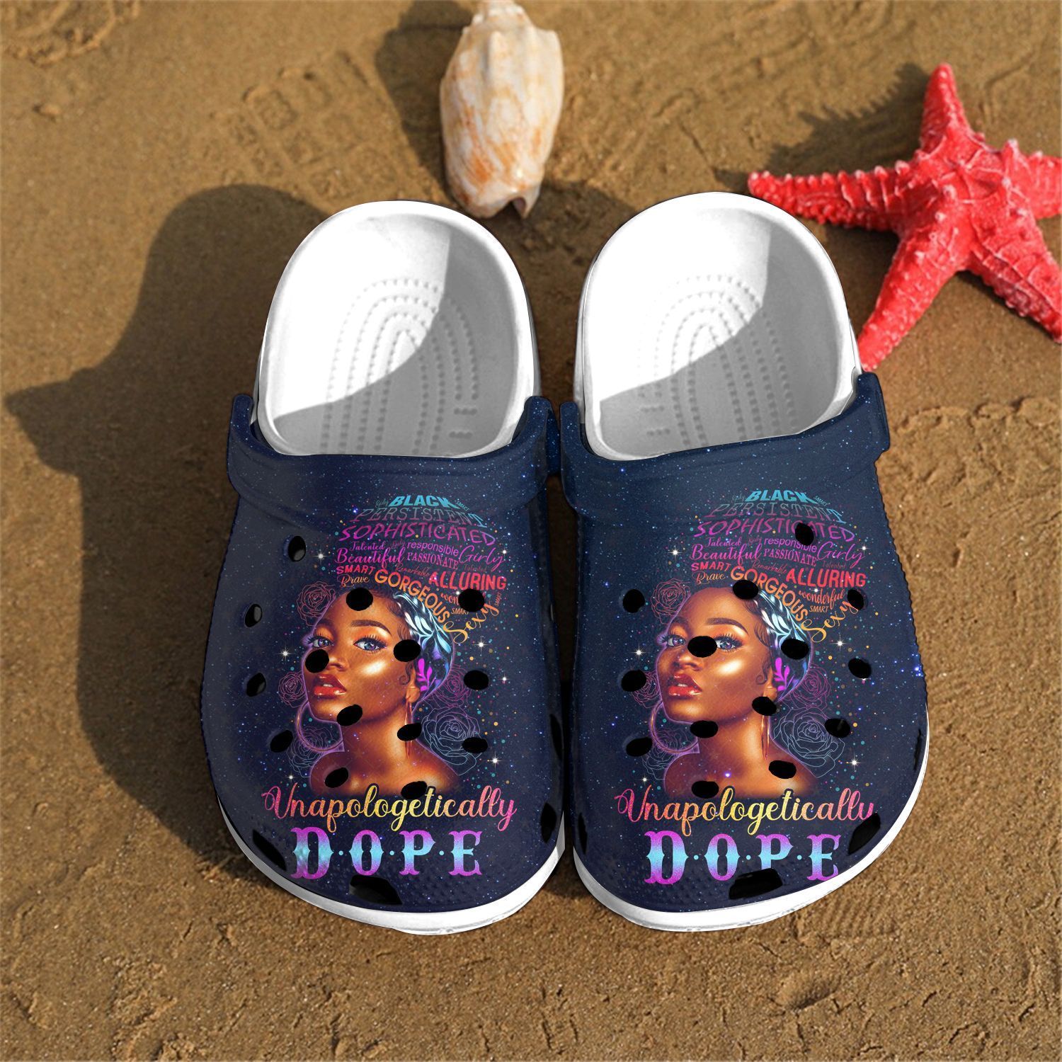 Naturally Dope Black Queen Girl Shoes Clog clogs clogbland Clog Birthday Gift For Woman Girl