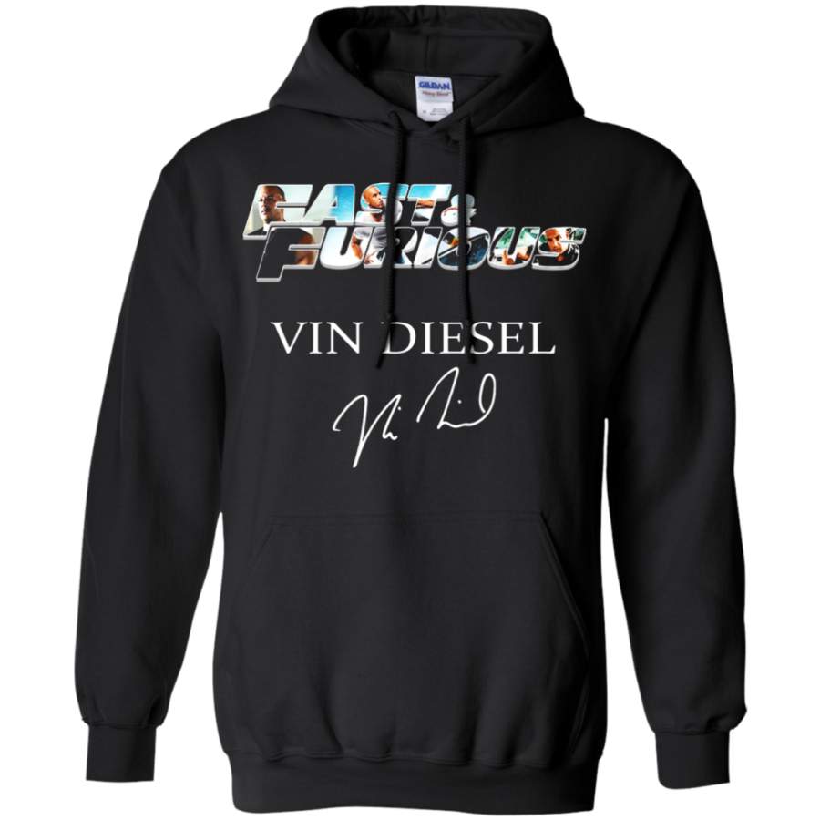 AGR Fast And Furious Vin Diesel Picture In Name Hoodie