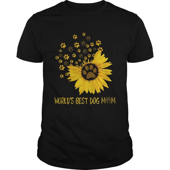 World’s Best Dog Mom Gift Dog Lovers T-Shirt