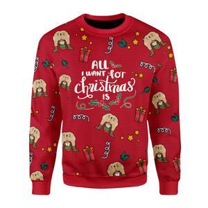 All I Want For Christmas Is You Ugly Christmas Sweater | Unisex | Full Size | Adult | Colorful | US3306