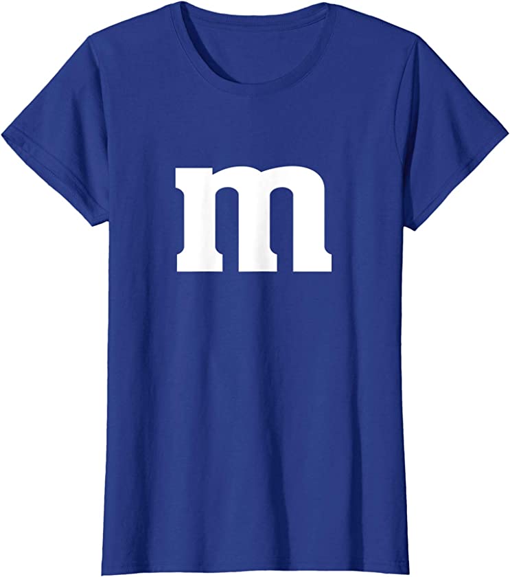 Womens M Chocolate Candy Halloween Team Costume Funny Party Woman’s T-Shirt