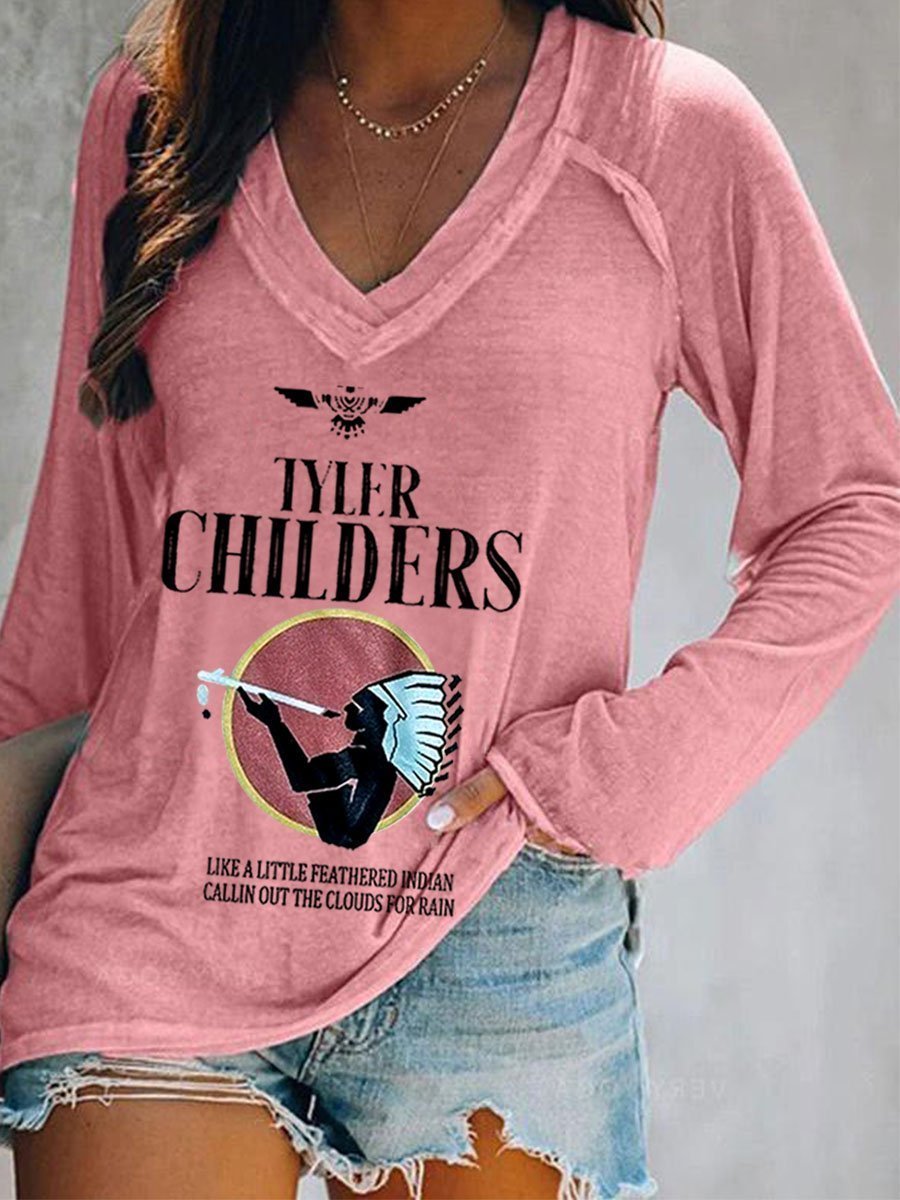 Women’S Tyler Childers Long Sleeve T-Shirt