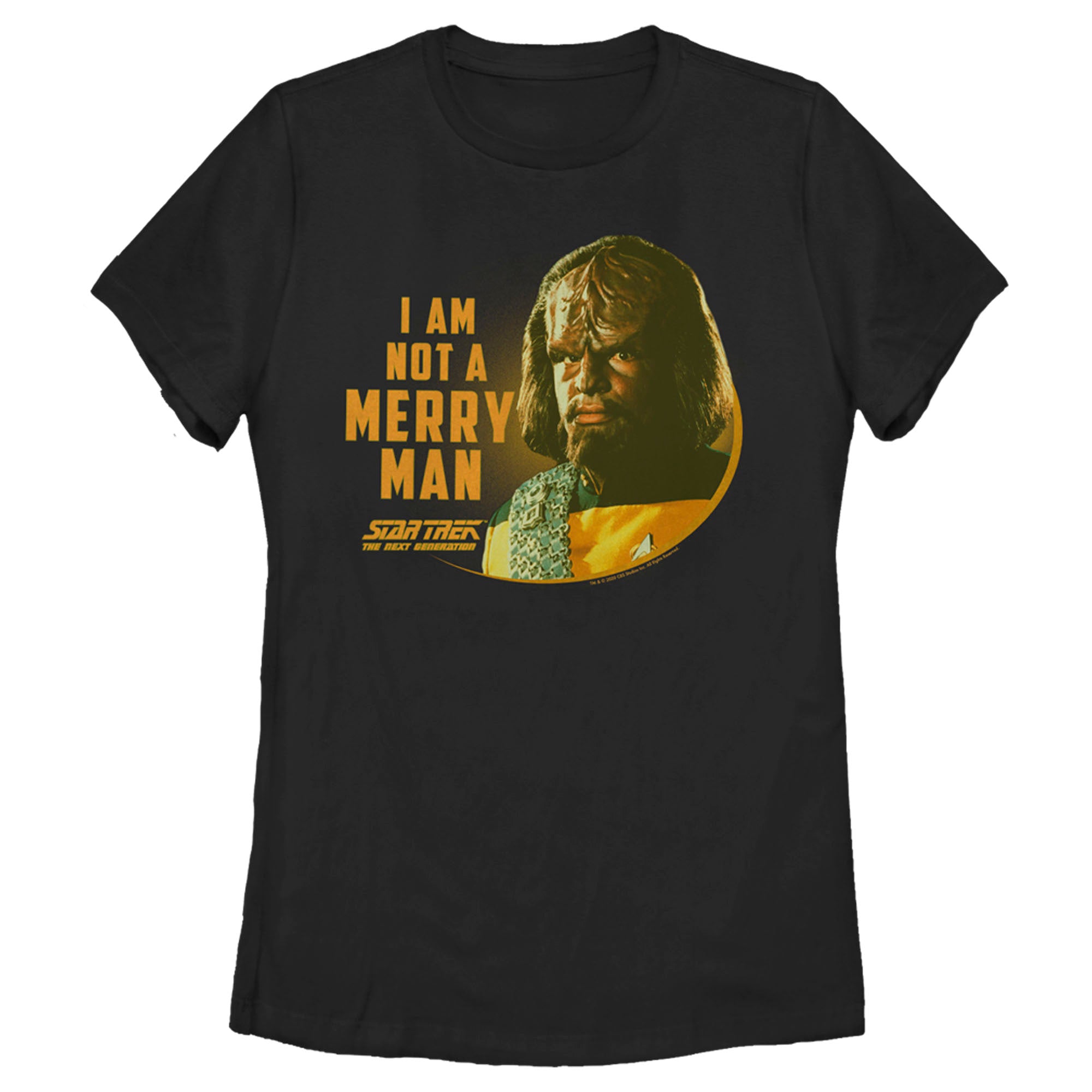 Women’S Star Trek: The Next Generation Worf I Am Not A Merry Man T-Shirt