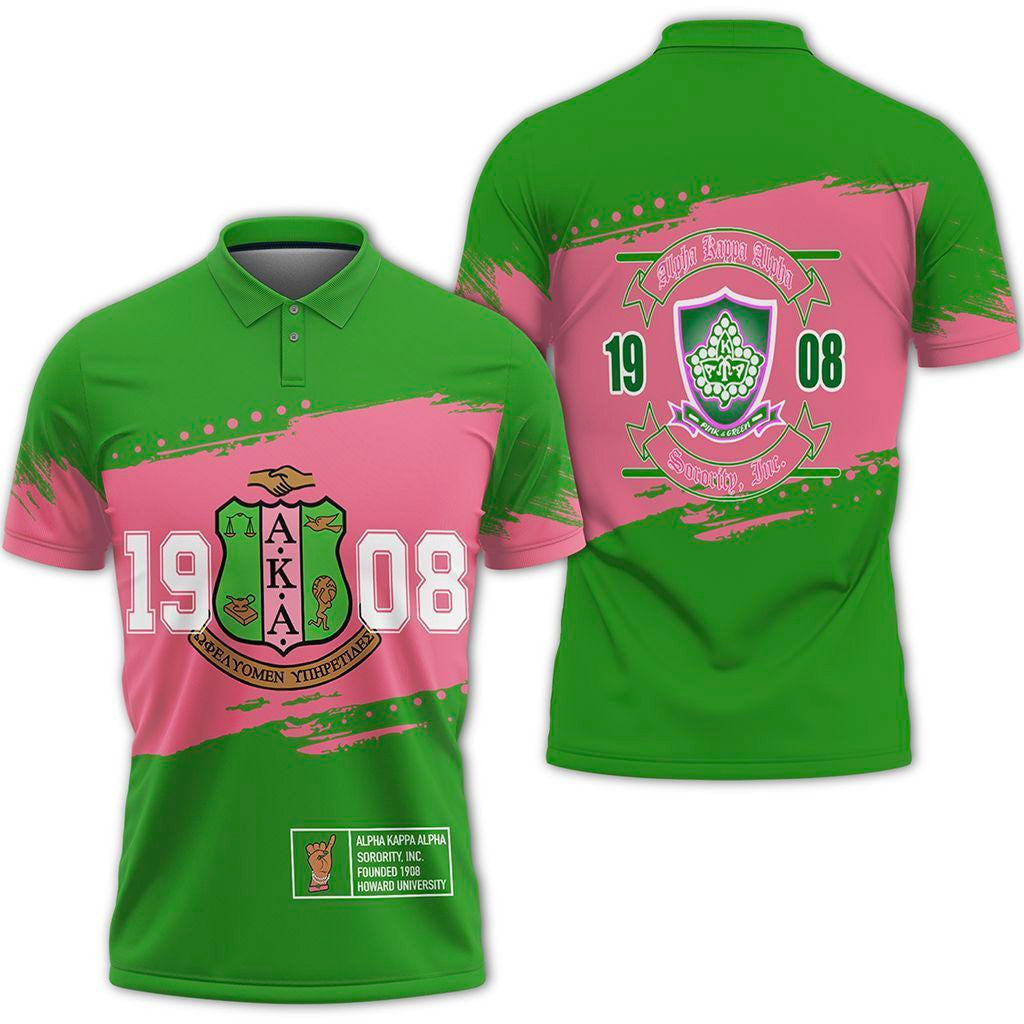 Alpha Kappa Alpha University Polo Shirt