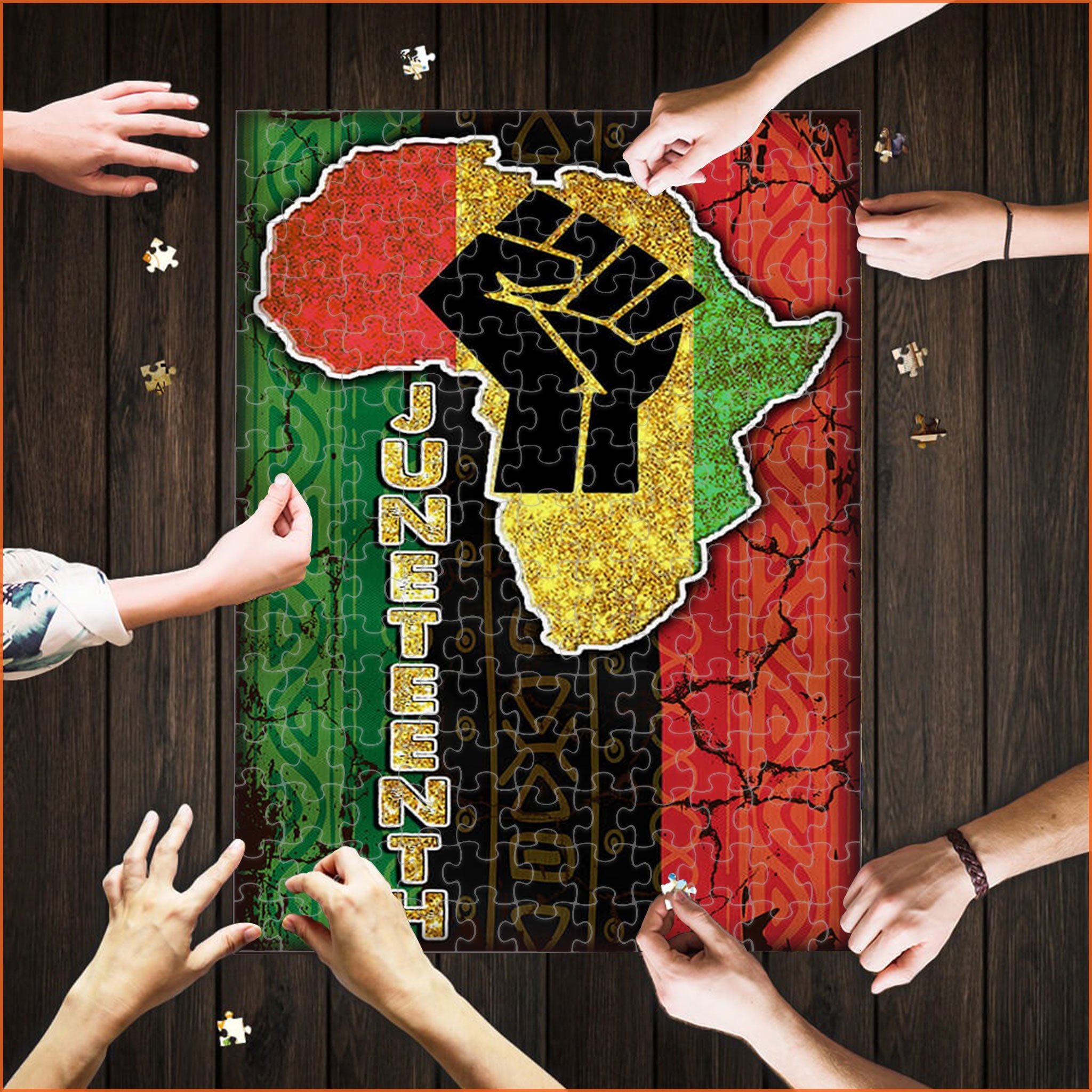 Puzzle Proud Juneteenth African 252/500 Pieces – Jigsaw Puzzle