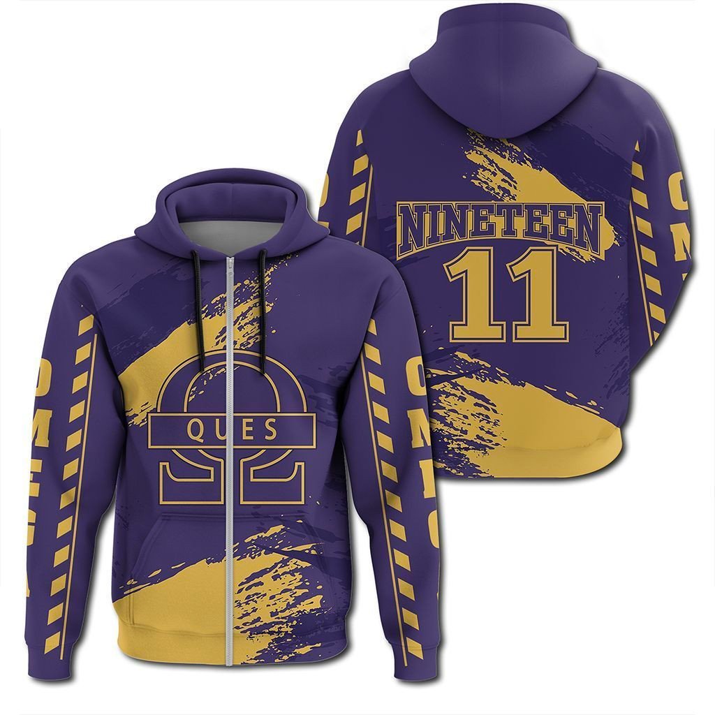 Fraternity Hoodie – Omega Psi Phi Nineteen Zip Hoodie