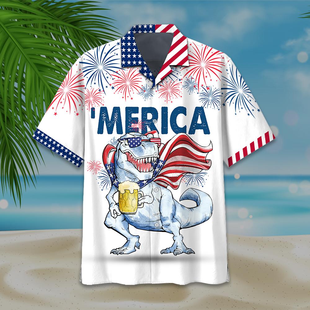 Famille Independence Day Hawaii Shirt Ha42458