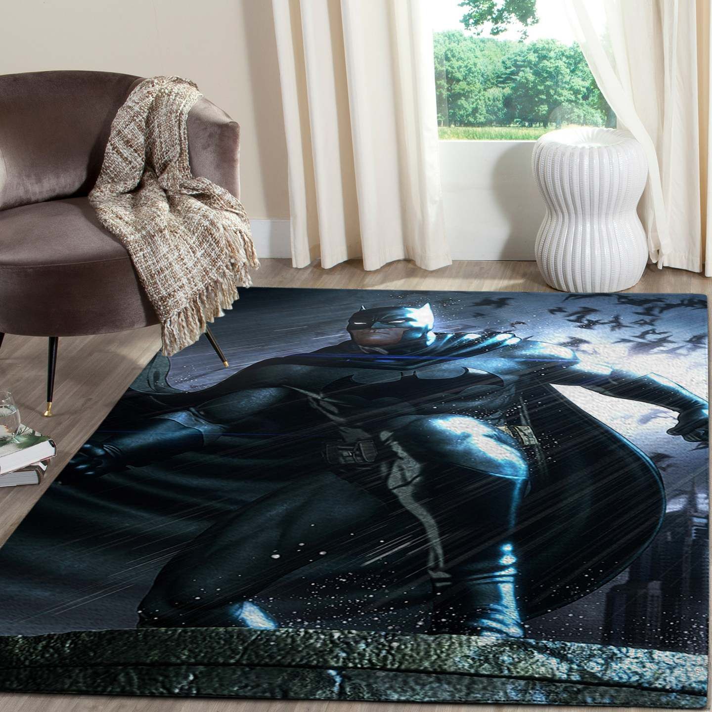 The 20 Rug Batman Area Rugs DC Comics SuperHero Movies Living Room Carpet FN081121 Christmas Gift Floor Decor