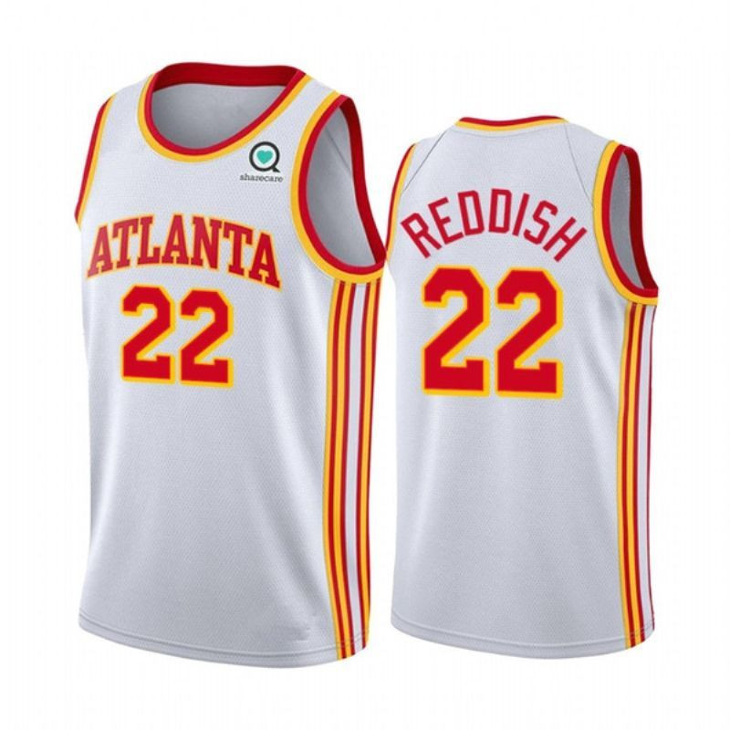 Atlanta Hawks Cam Reddish #22 2020 NBA New Arrival White Jersey