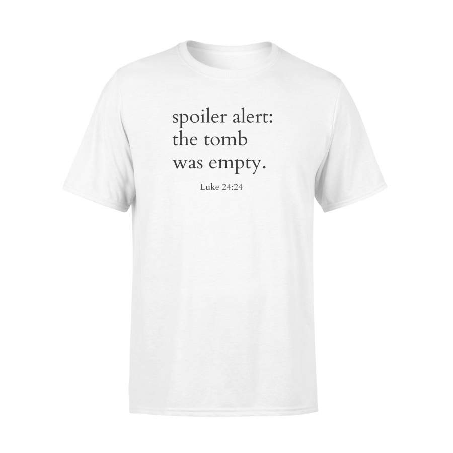 Easter  Men Women Kids Spoiler Alert, The Tomb T Shirt
