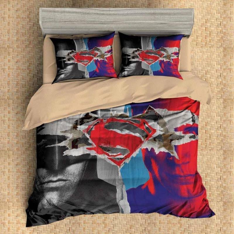 3D Customize Batman Vs Superman Bedding Set Duvet Cover Set Bedroom Set Bedlinen 2