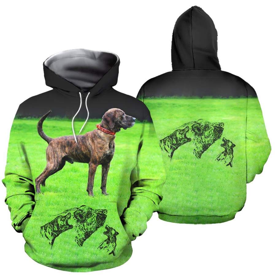 3D All Over Printed Hunting dog Shirts and Shorts Barkingtees Fashion