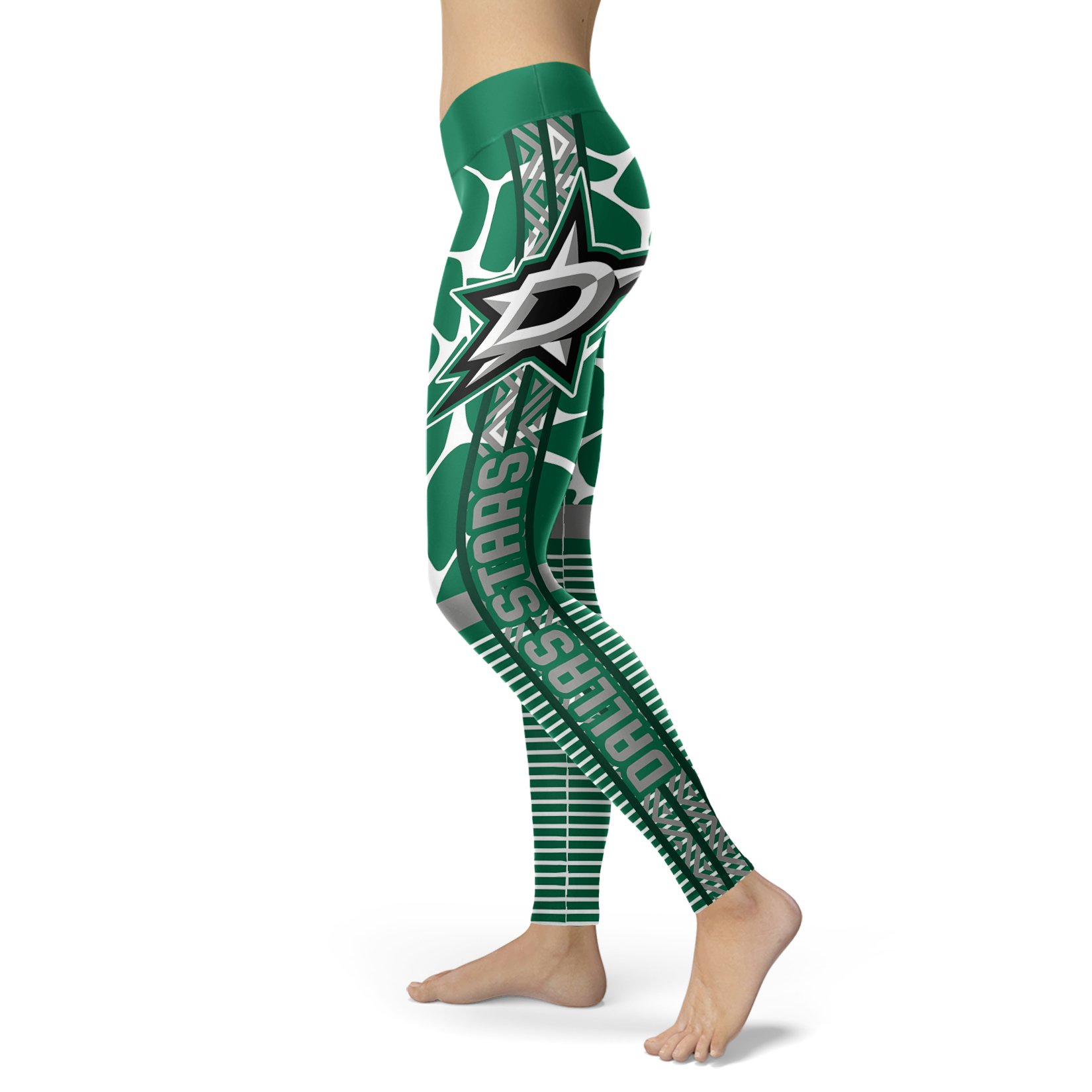 Awesome Light Attractive Dallas Stars Leggings