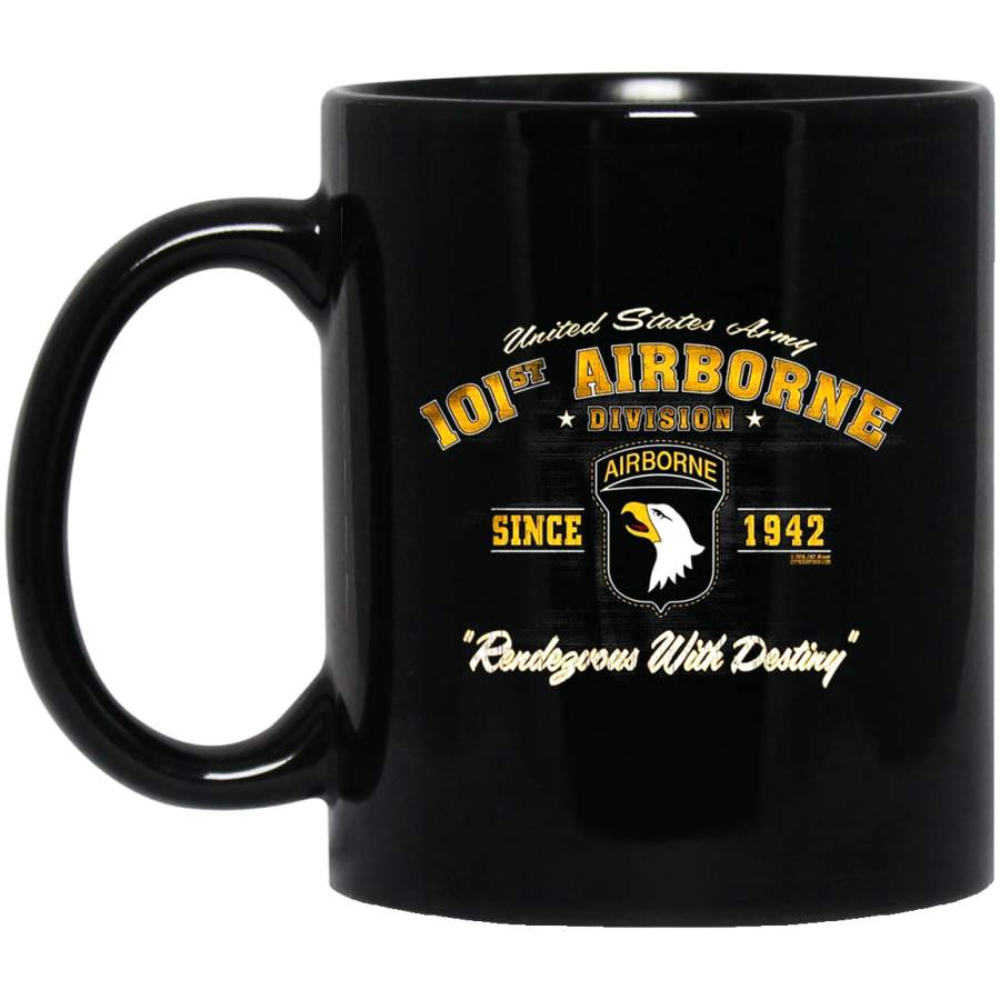 Army 101st Airborne Vintage 7-62 11 oz Mug