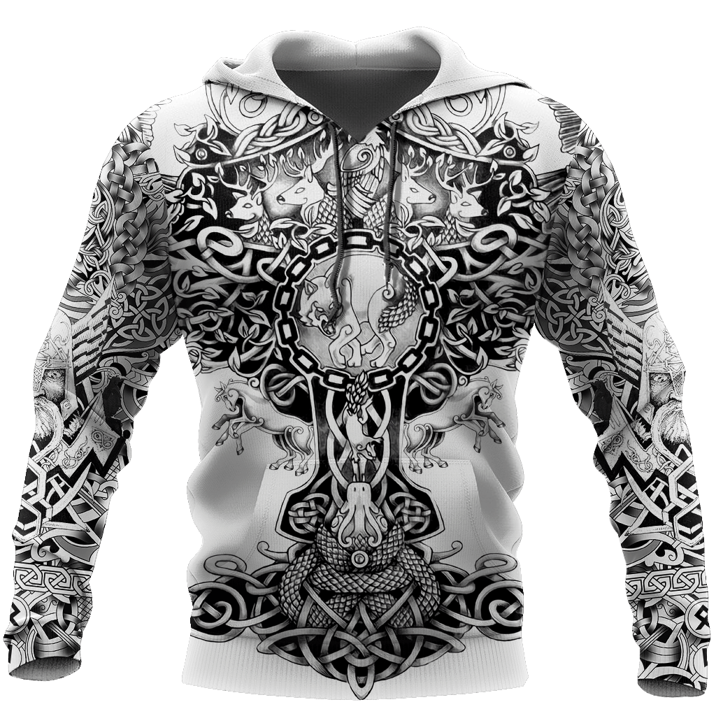 3D All Over Printed Sons Of Vikings Hoodie – OwlsMatrix – TCshirt