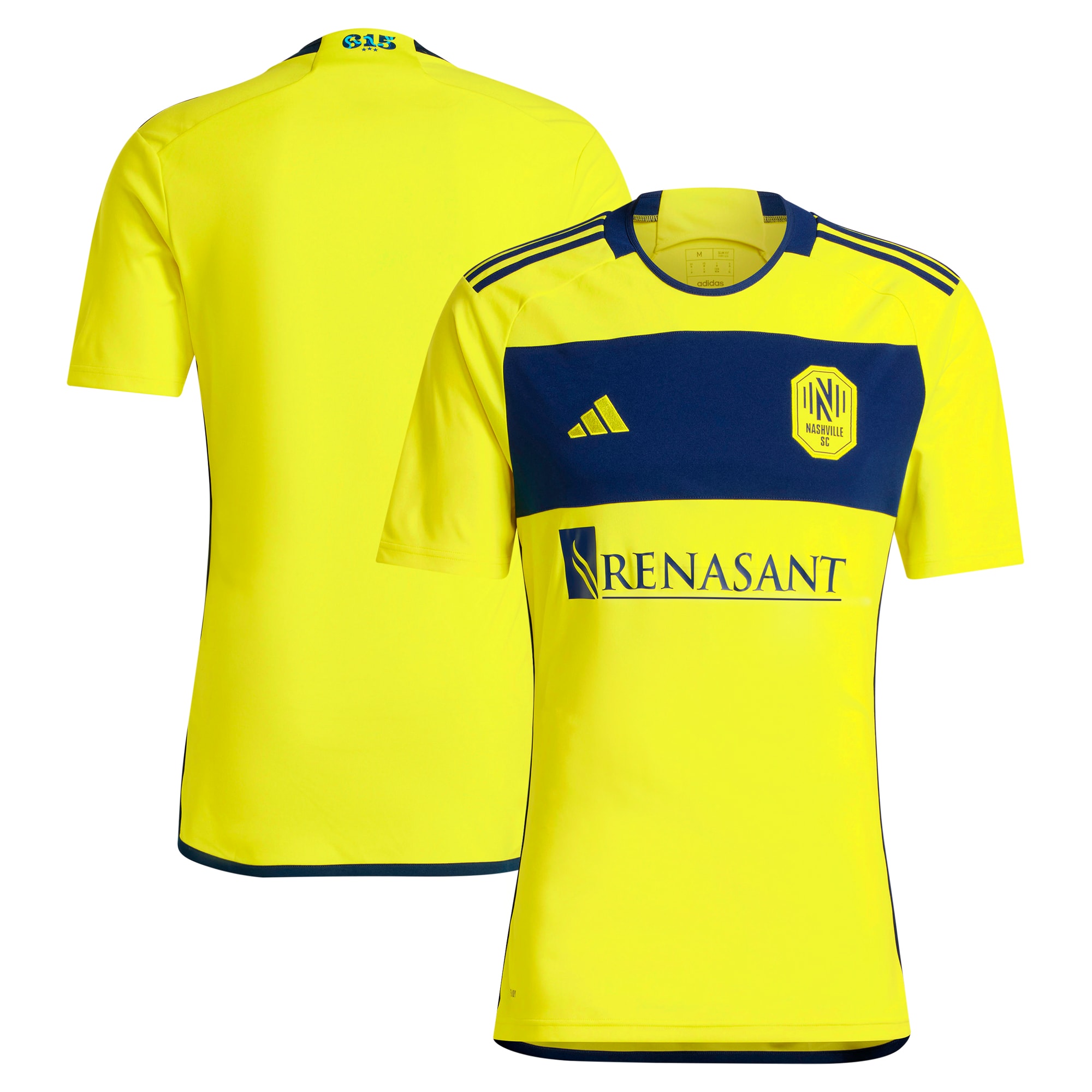 Nashville SC 2024 The 615 Kit Replica Jersey – Yellow