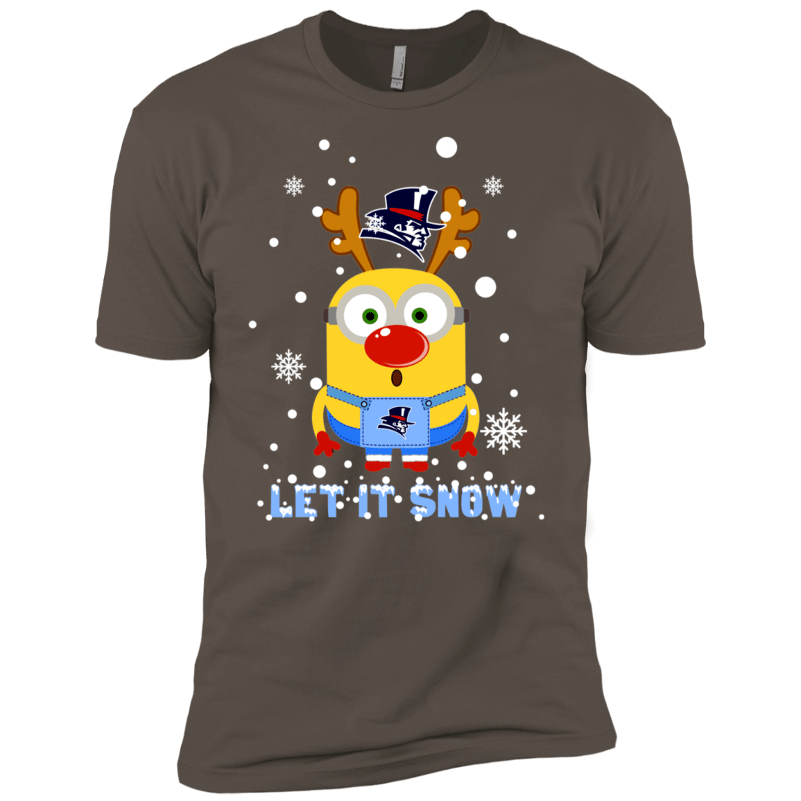 Check out this awesome Minion Duquesne Dukes Ugly Christmas Sweaters Let It Snow Men’s T-Shirt