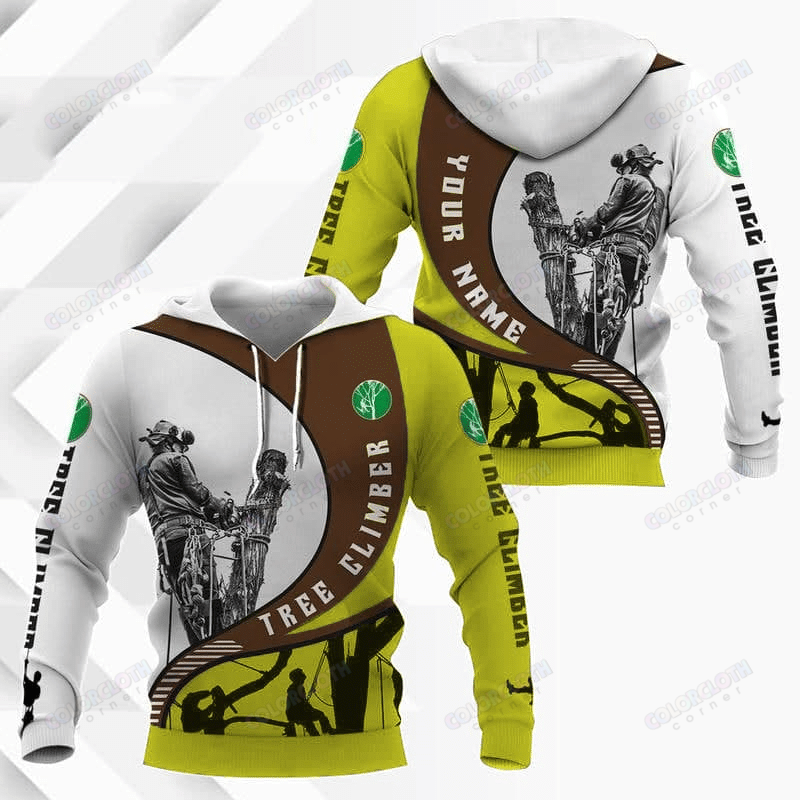 Personalized Tree Climber Job YT 3D Printed Hoodie TV232765