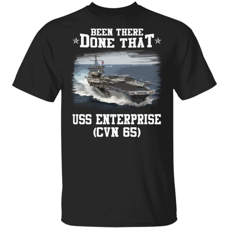 USS ENTERPRISE CVN 65  Veterans Day Christmas Gift T-Shirt