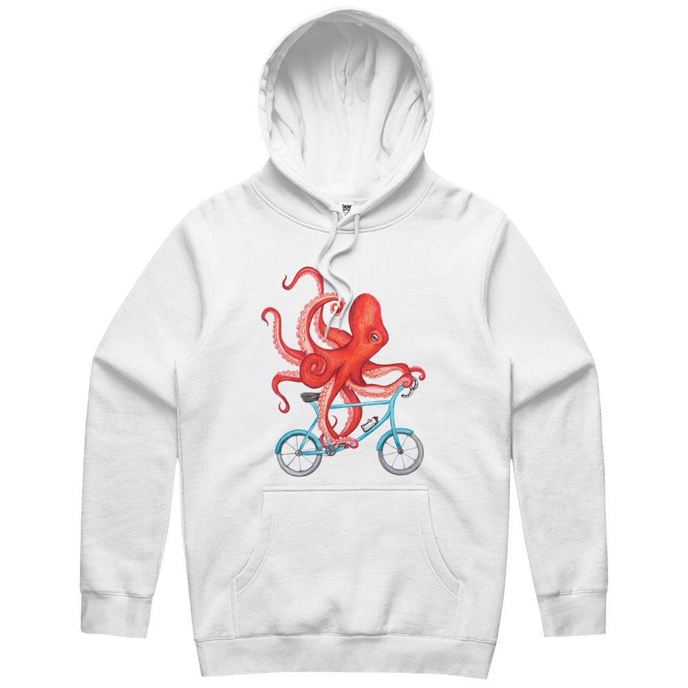 Cycling Octopus Hoodie