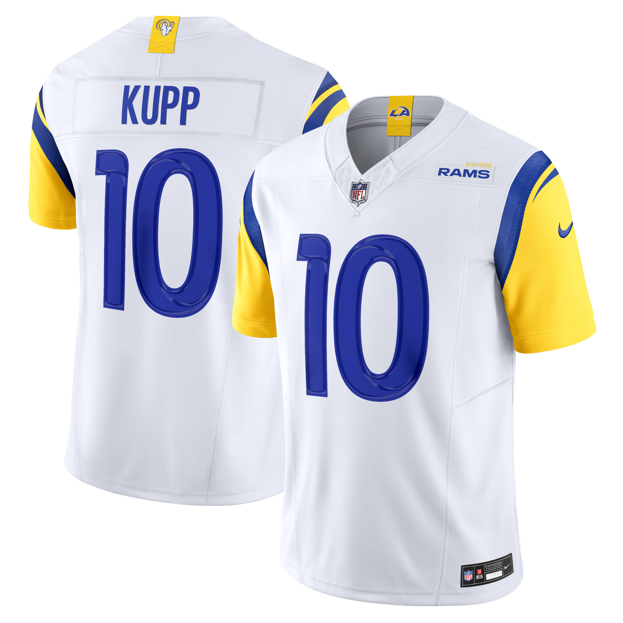 Cooper Kupp Los Angeles Rams Vapor F.U.S.E. Limited Jersey – White